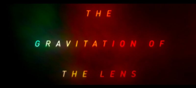The Gravitation of the Lens poster